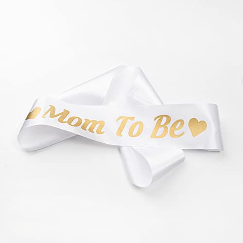 Baby Noah Baby Shower Maternity Sash Belly Belt, Mom To Be & Dad To Be Button Pin thumb #2
