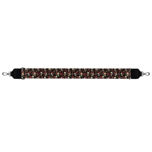 Image of Adjustable Purse Strap for Women, Crossbody Wide Handbag Strap Replacement, Sturdy Bag Strap with Silver Hardware