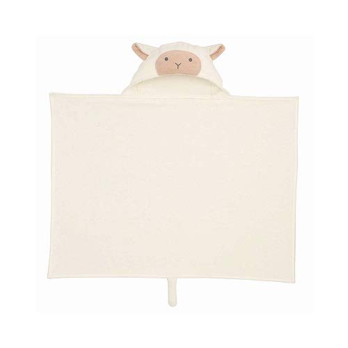 Image of Elegant Baby 100 Cotton Bath Wrap, One Size, Lambie
