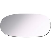 ReYee Mirror Glass fit for 1997 1998 1999 2000 2001 2002 2003 2004 Chevy Corvette Driver Left Side Mirror Glass LH No Backing Plate Flat Including Adhesive