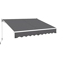 Yaheetech Tenda da Sole a Bracci Estensibili Avvolgibile Impermeabile da Esterno Balcone