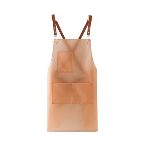 Tablier imperméable résistant huile cuisine salopette bretelles domestique