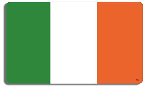 Image of Gear Tatz - IRISH FLAG - Bumper Sticker - 3.5 x 5 inches - Professionally Made in the USA - Vinyl Decal
