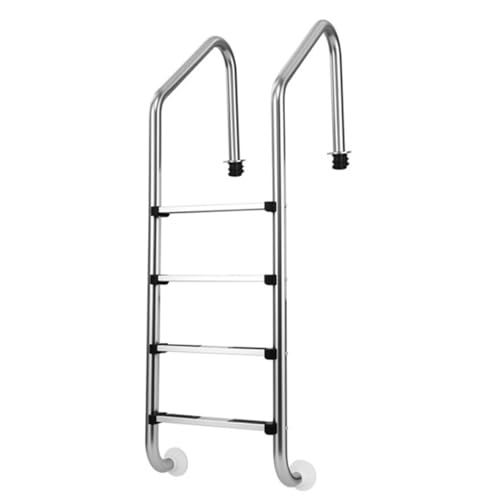 Escalera para piscina de acero inoxidable 4 peldaños