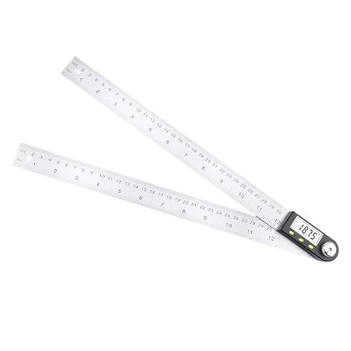 デジタル表示角度定規分度器測定器90度角度定規(187-102 0-300mm)