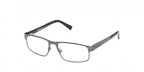 Lunettes de vue Timberland TB50092 Matte gunmetal 55/17/145 homme en métal