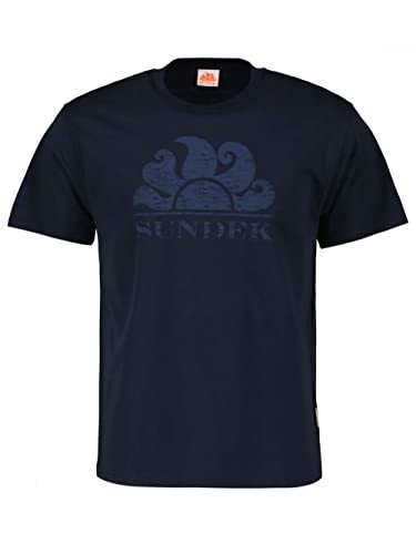 T-shirt Sundek homme blanc en coton pour vos journées d'été décontractées chic