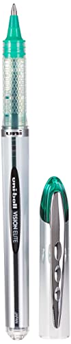 Uni-ball Vision Elite UB200 roller encre liquide 0.8mm vert pour bureau