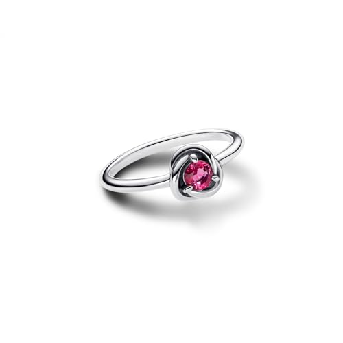Pandora Pink Eternity Circle Ring 192993C10-542