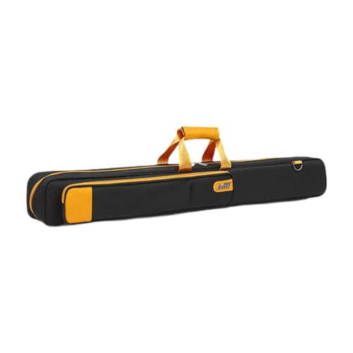 Pegciuho Estojo para taco de sinuca, bolsa para tacos de sinuca, protetor para tacos de sinuca com alça de ombro, bolsa para transporte de tacos de sinuca 3x3, Preto