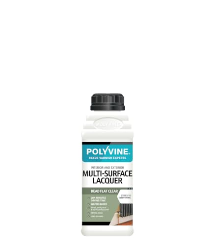 Polyvine - Multi Surface Lacquer - Dead Flat - 1 Litre
