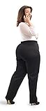 tallas extra grandes chile pernera para muslo ancho PARAISO CURVY Pantalón de Tallas Extra Grandes y Largo Especial hasta 1,80m de estarura (52)