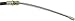 Dorman C91901 Parking Brake Cable Compatible with Select Chevrolet Models
