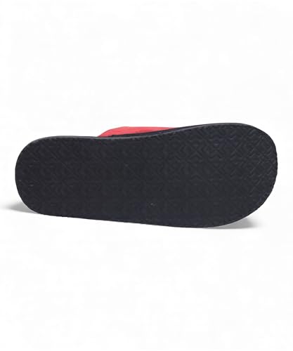 Image of SVAAR Men's Warm Winter Slippers, Cozy Fur Flip Flop Slip-On House Shoes, Indoor Bedroom Slides & Closed-Toe Home Clogs Sandals