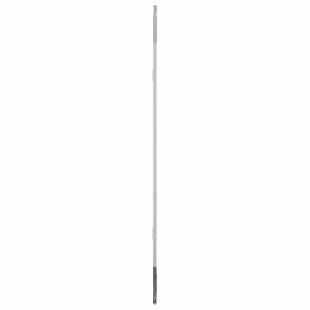 Ovaler Wandspiegel silbern, Glas PVC Rahmen, 60 x 25 cm, für Flur Bad Schlafzimmer Garderobe, klarer Ganzkörper Look, Spiegelbild für Make-up und Rasur