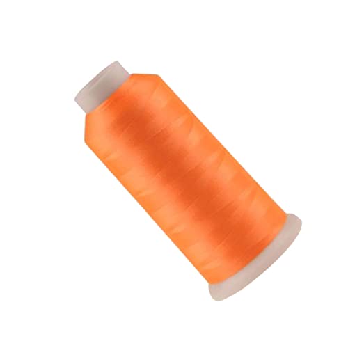 JEWEDECO Glow in The Dark Orange Reflective Fabric...