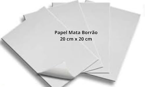 Folhas de Papel Mata Borrão Restauração Prensa de Flores 20 Cm X 20 Cm 100 Folhas