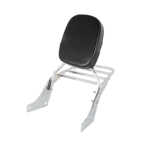 Dossier passager avec porte-bagages amovible moto custom Shadow VT1100 Sabre