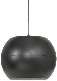 ADASTRA 952.427 5'' BLACK 100V 20W 2 WAY PENDANT CEILING SPEAKERS WIDE ANGLE AUDIO 50Hz - 20kHz
