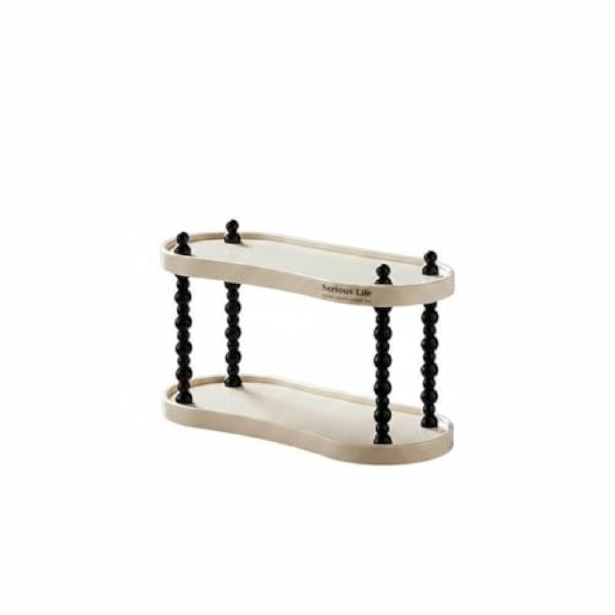 Cosmetics Organizer Rack Open Shelves Desktop Storage Rack