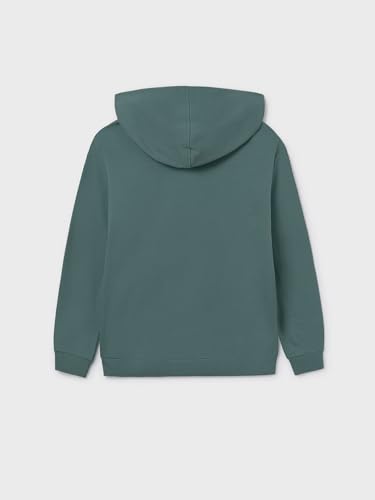 Mayoral Embossed Hooded Pullover for Boys Pine2