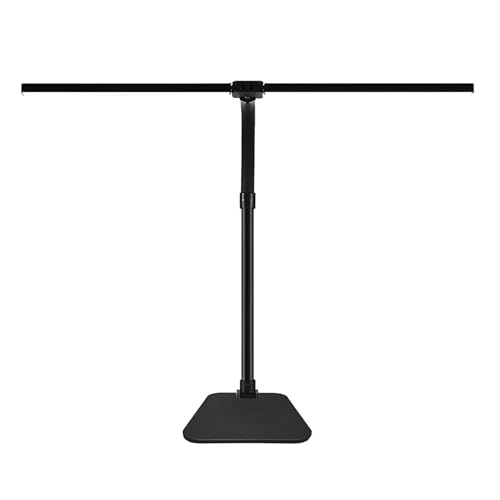 Image of LED Desk Lamp for Office Dorm Home - Eye Caring Desk Light 18W Gooseneck Dimmable Table lamp with Anti-Glare Cover Clamp(No Remote)