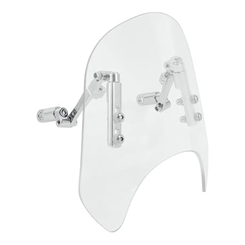 Déflecteur vent pare-brise moto pour phare rond 5-7 pouces de SV1000