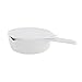 ESCHENBACH Cook y Serve Cazo con Tapa (0, 75 L/16 cm – Olla de Porcelana, 26 x 8.2 x 18 cm, 2 Unidades, Porcelana, Weiss, 26 x 8.2 x 18 cm
