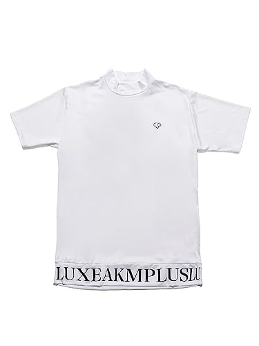 [NXG[P[GvX] Vc HANDWRITTEN LOGO MOCK NECK T-SHIRTS Y white (SN10) XL