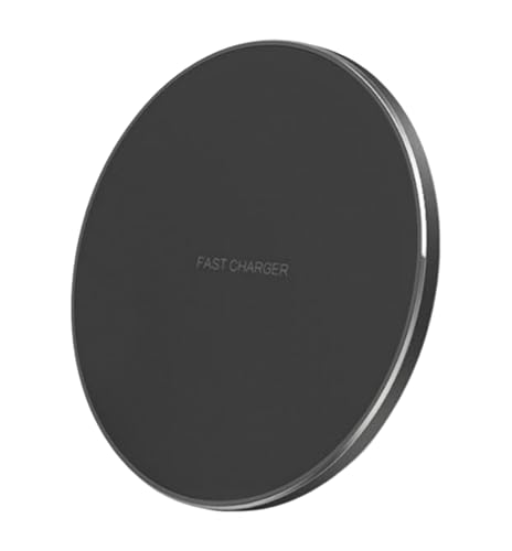 15W Wireless Caricabatterie Rapido | Base di Ricarica Wireless con Cavo di Ricarica USB-C 1 Metro compatibile con iPhone 16 15, AirPods, Samsung Galaxy S24 S23 Note, Google Pixel, Xiaomi