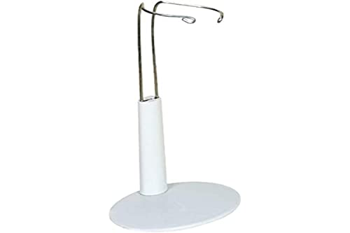 Support de poupée réglable blanc de 20 à 25 cm