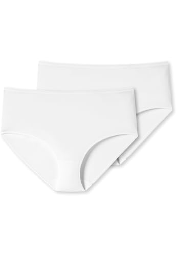 Slip 95/5 Schiesser extensible et respirant blanc pour femme taille 42