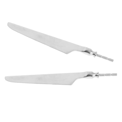 MAGICLULU Lot De 2 Lames De Rechange Pour Couteaux De Style Western Accessoires De Rechange Pour Couteaux De Style Western À Monter Soi-Même Accessoires Pour Têtes De