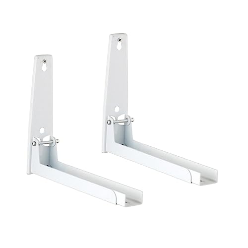 Hoement 1par Estante De Microondas De Inoxidable Soporte y Extensible Estantería Montada La Pared para Cocina Organizador De Electrodomésticos y Utensilios