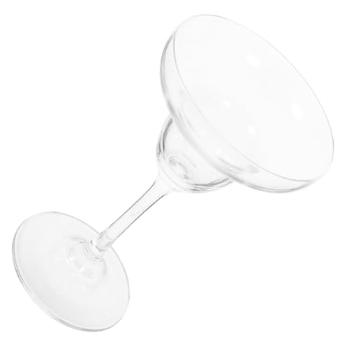 UKCOCO Bicchiere Margarita Vetro Trasparente per Cocktail e Vino Bar e Feste Design Unico e Capacità Media Tocco Liscio e Raffinato