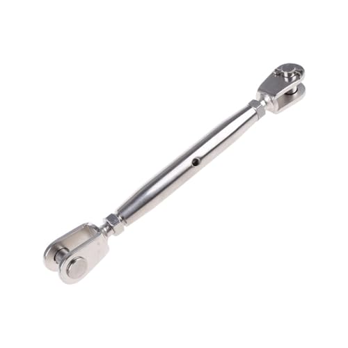 Tensores Quijada Cerrada Acero Inoxidable M6 para Cable de Tensión miniatura 2
