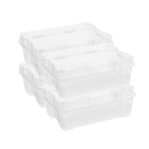L'IMBALLO INCLUDE: Set di 4 contenitori con coperchio 