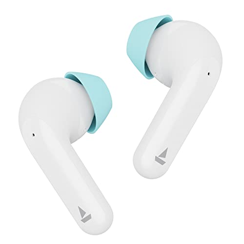 boAt Airdopes 175 True Wireless Earbuds with Quad Mics ENx™ Technology, ASAP™ Charge, 35H Playtime, Signature Sound, IPX4, IWP™, Touch Controls, Lightweight Build(Crimson White)