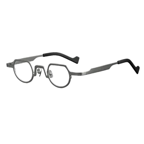 Lunettes rétro rondes en métal monture vintage mixte modèle C3