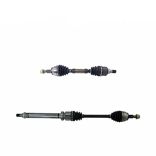 Wajir 2pcs Complete CV Joint Axle Shaft Assembly Right Passenger Left Driver Front Side Set Automatic Transmission 3572658957447-03013R for Ford for Focus 2.0L 2012-2018 NCV11183 NCV11182 WJR1415