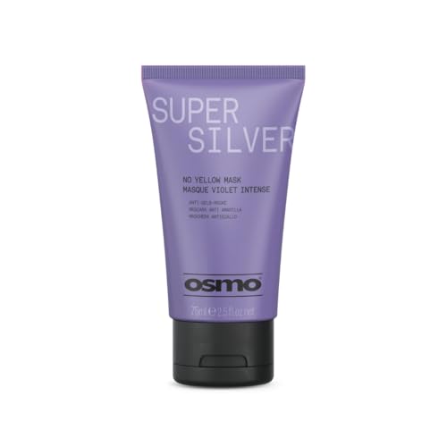 OSMO Super Silver Toning Mask | Nourish Hydrate & Tone for Ashy Results | Violet Purple Pigment | No Yellow or Brass | 75ml.