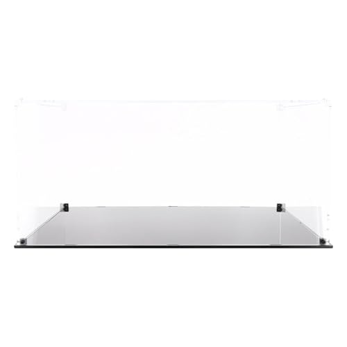 Display Case compatible with LEGO 10299 Santiago Bernabeu Real Madrid, (Clear Back Panel)