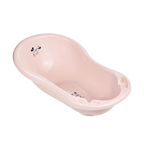 Vaschetta Ergonomica Minnie con Tappo Per Bimbi da 0 a 12 Mesi circa 84 cm Maria Nordic Pink da bagno rosa