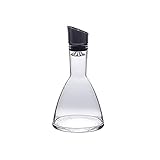 3. Material: crystal glass Wine Decanter Home Wine Decanter Crystal Glass Creative Vertical Stripes Waterfall Decanter Red Wine Fast Decanter Suitable for Wedding Holiday Housewarming Gifts Wine Decanter Carafe (Size : A)