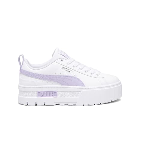 PUMA Kids Girls Mayze Platform Sneakers Shoes Casual - White