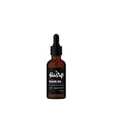 Hair Craft Co. Beard Oil 1oz - Best All Natural Unscented Beard Oil - Smoothens, Softens, Strengthens Growth - Jojoba & Argan Oils