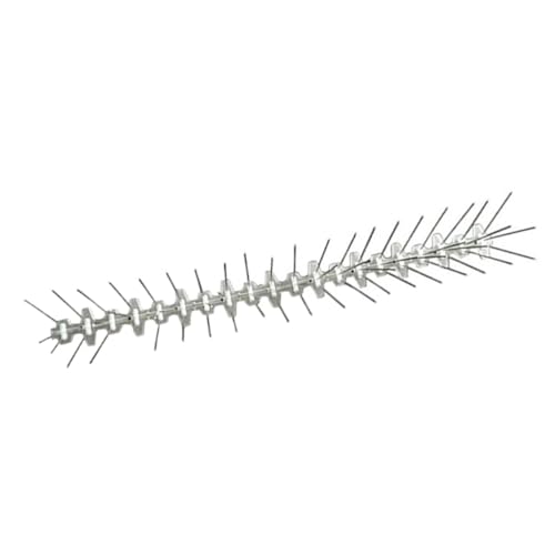 Abaodam Pinchos de Acero Inoxidable para Disuasión de Aves Repelente Seguro para y Estorninos Fácil Instalación Balcones Ventanas y Tejados Protección Duradera para Jardín y Exterior