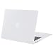 Mosiso Plastic Hard Case Cover for MacBook Air 13 Inch (Models: A1369 and A1466), White