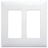 YISHEELIY Mobile Home/RV White Double Snap On Plate