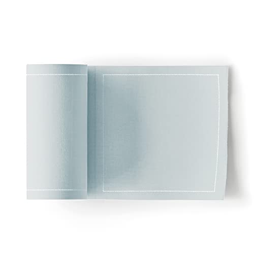 Cotton Cocktail Napkin - 4.3 x 4.3 in - 50 units per roll - Pearl Grey